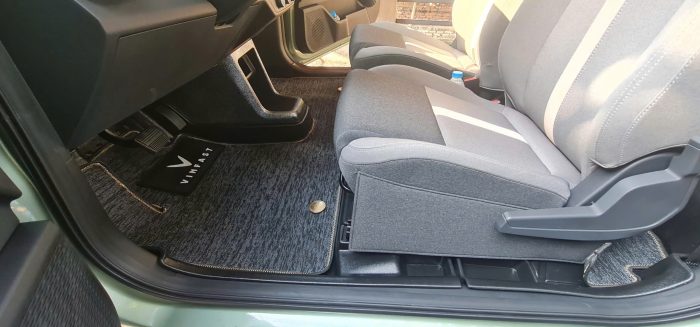 Thảm lót sàn ô tô TPE cho xe Vinfast VF3 tràn viền chuẩn theo form xe