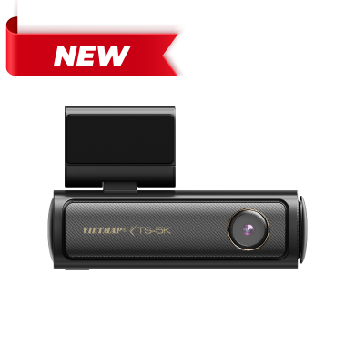 Cam hành trình VIETMAP TS-5K cảnh báo tốc độ, biển báo giao thông