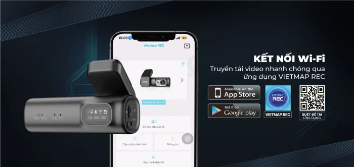 TẢI & CHIA SẺ VIDEO VỚI ỨNG DỤNG VIETMAP REC