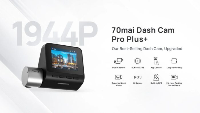 Camera hành trình 70mai A500S chính hãng tại Panda Auto