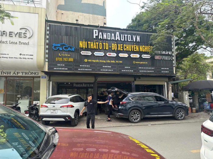 Lắp đặt màn hình ô tô gotech gt mazda new 360 tại panda auto