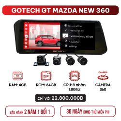 màn hình ô tô gotech gt mazda new 360