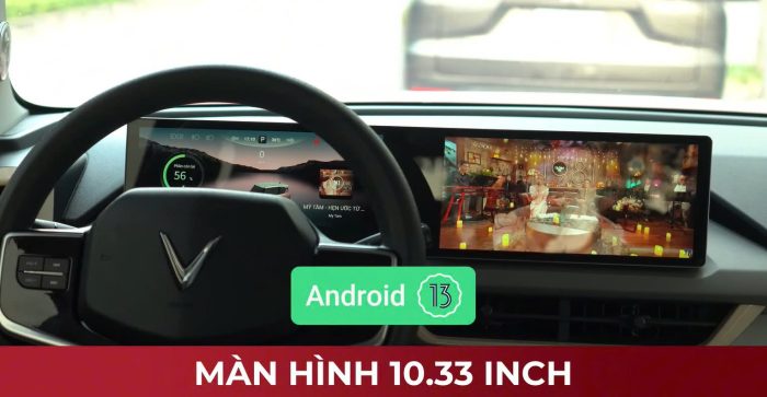 Màn hình android ô tô Gotech GT VF3 tại Panda Auto