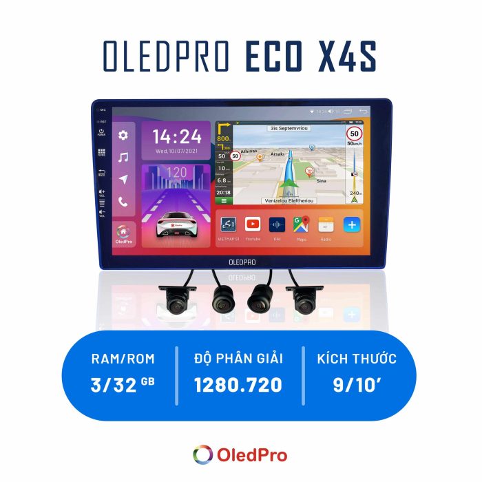 màn hình oledpro eco x4s