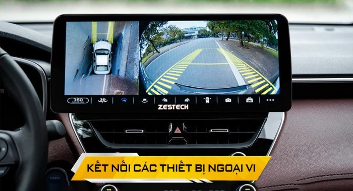 ZT 12.3 inh Kết nối camera 360 quan sat toàn cảnh