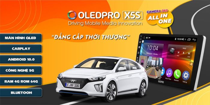 Màn hình android OledPro X5S New tại Panda Auto