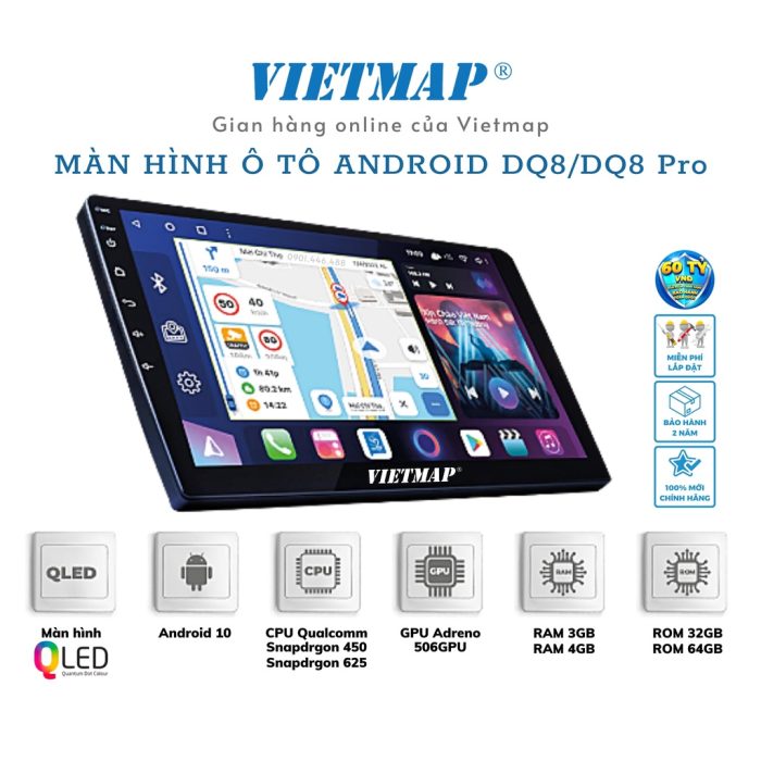 Màn hình android DQ8 PRO