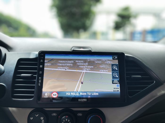 OledPro A3 New hoàn thiện trên xe ô tô