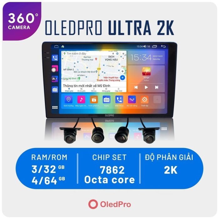 Màn hình OledPro Ultra 2K tại Panda Auto