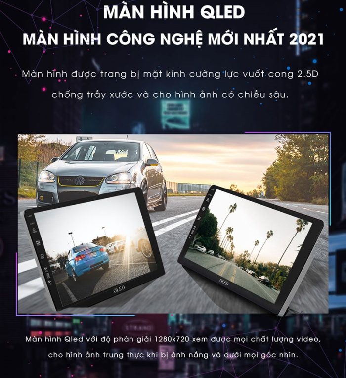 Màn hình android OledPro X5S New hiển thị sắc nét