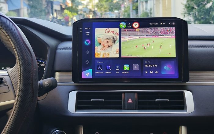 Màn hình teyes cc3 2k 36 lấp trên xe ô tô