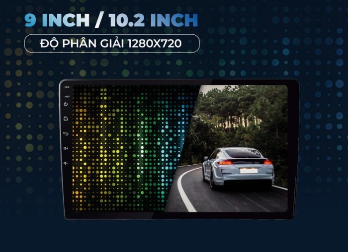 Màn hình Teyes CC3L có độ phân giải cao