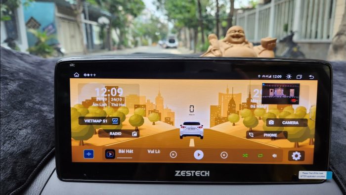 Màn hình Zestech Mazda3 MLK lắp tại Panda Auto