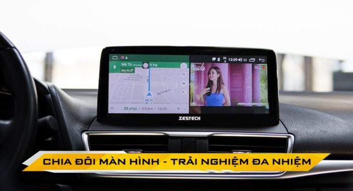 Lắp đặt màn hình Zestech MLK Toyota Cross tại Panda Auto