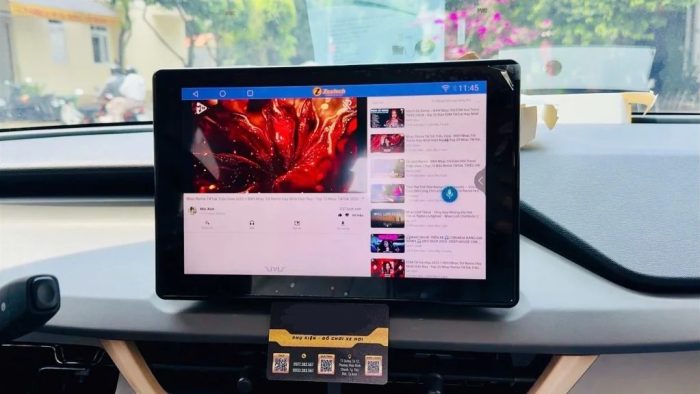 lắp đặt màn hình zestech zt3