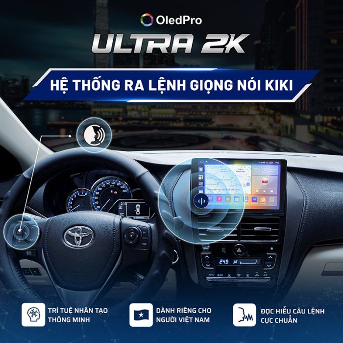 Ra lệnh giọng nói trền màn hình oledpro ultra 2K X4S Platinum