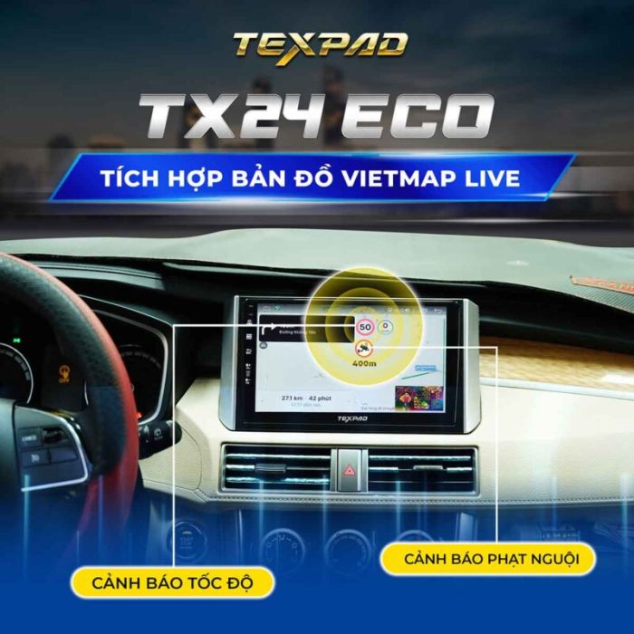 TexPad TX24  ECO dẫn đường thông minh