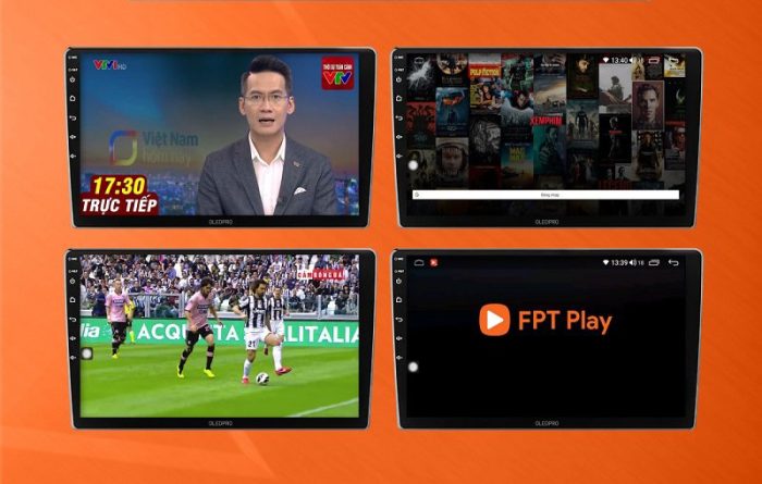 xe ti vi ttrwcj tiueesn trên xe với oledpro x8s