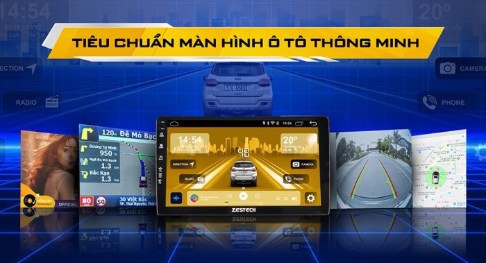 zestech zx 10 - màn hình ô tô thông minh