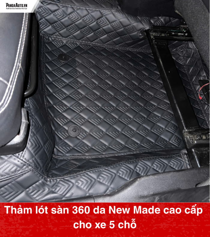 Thảm lót sàn 360 da New Made cho xe 5 chỗ Giá gốc tại xưởng Pandaauto.vn