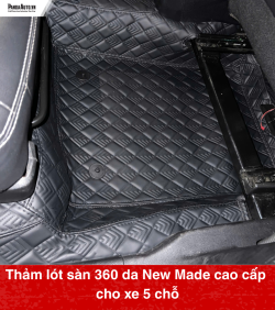 Thảm lót sàn 360 da New Made cho xe 5 chỗ Giá gốc tại xưởng Pandaautovn