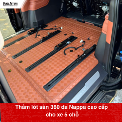 Thảm lót sàn 360 da PU cho xe 5 chỗ Giá gốc tại xưởng PandaAuto.vn(1)