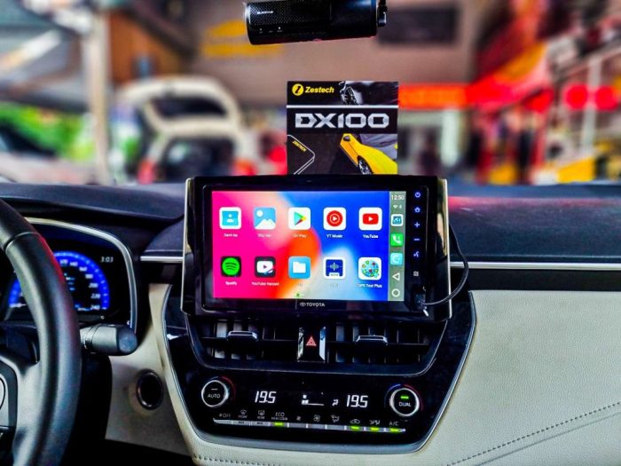 Hoàn thiện Android Box Zestech DX100 trên xe ô tô