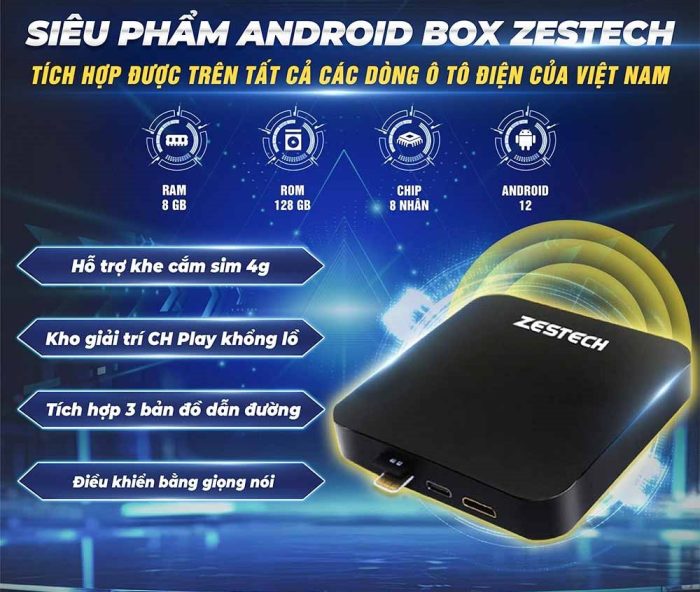 Tính năng của android box zestech DX14 Pro