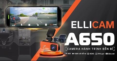 Camera hành trình A650 tại Panda Auto