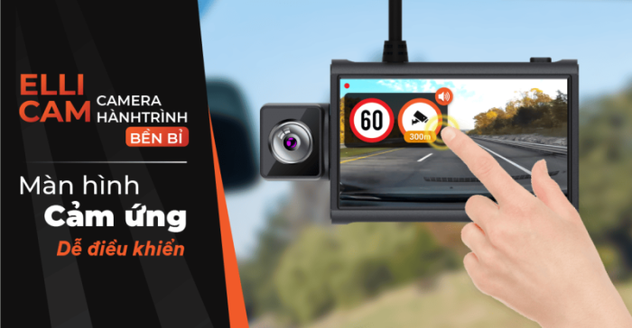 Ellicam A650 màn hình lớn, dễ dàng thao tác