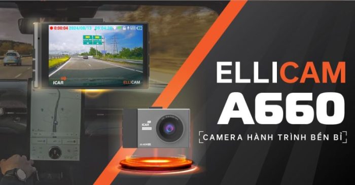 Camera hành trình Ellicam A660 Panda Auto