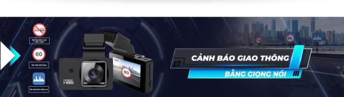 Vietmap H86 hỗ trợ cảnh báo biển báo bằng giọng nói thông minh