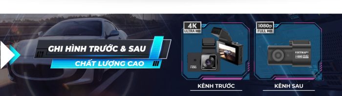 Vietmap H86 ghi hình siêu nét với độ phân giải lên tới 4K