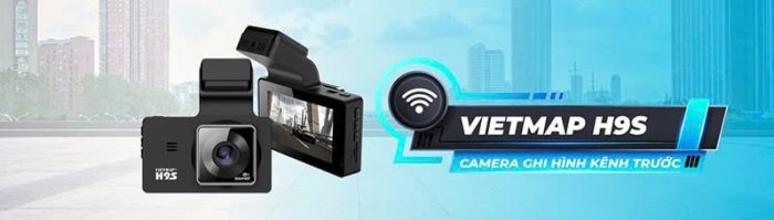 Camera hành trình Vietmap H9S tại Panda Auto