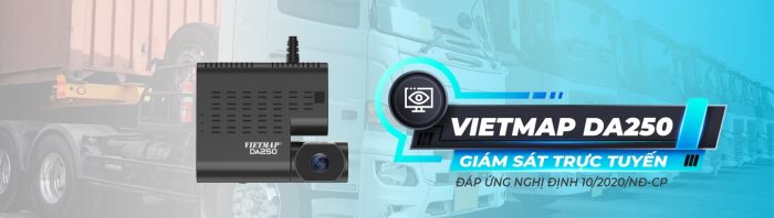 Camera hành trình Vietmap DA250 - trợ lý giảm sát từ xa thông minh