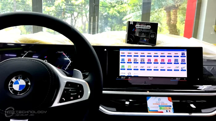 Android Box ô tô HDT D10-BM01 tương thích với nhiều dòng xe BMW