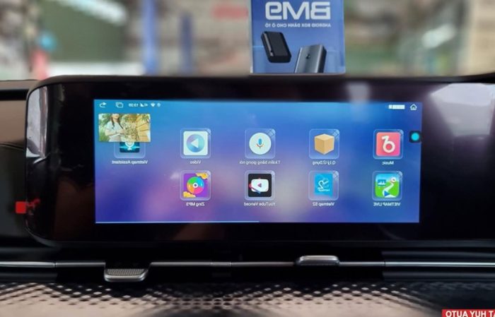 Hoàn thiện Vietmap BM9 trên xe ô tô