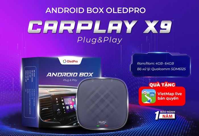 Android Box OledPro X9 tại Panda Auto