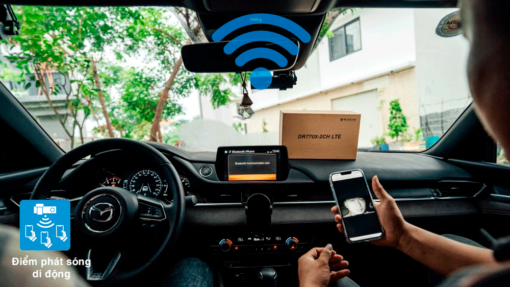 camera hành trình blackvue dr770x-2ch lte phát sóng di động