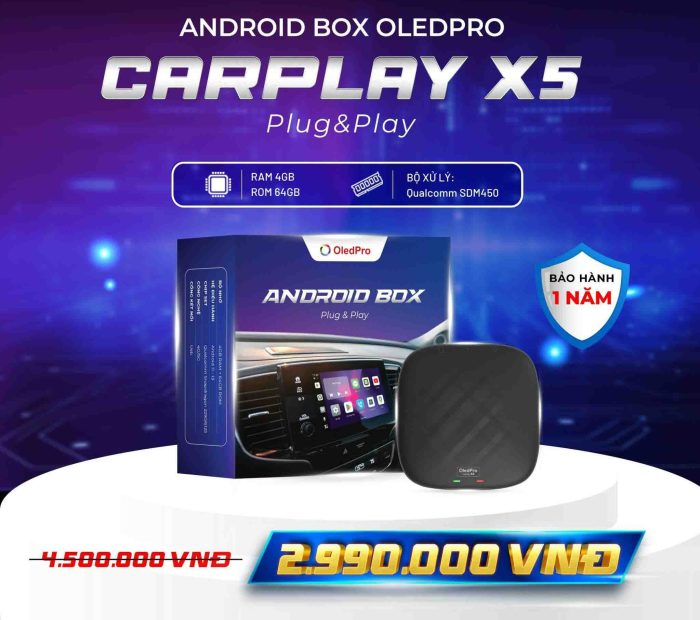 Android Box OledPro X5 Chính hãng