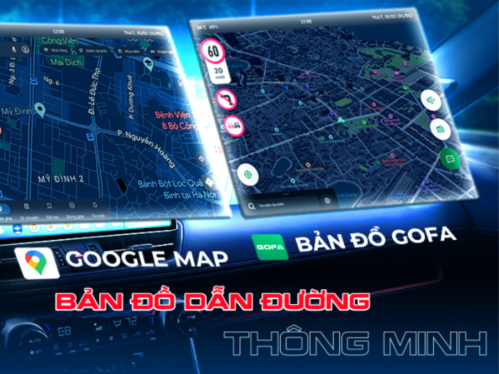 Hỗ trợ chỉ đường thông minh trên màn hình ô tô UTOUR US