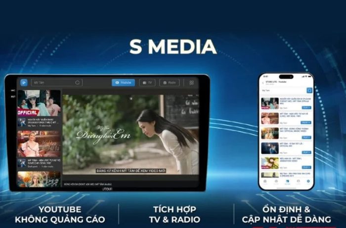 Màn hình liền camera 360 AI ADAS UTOUR US360 i10 hỗ trợ giải trí mọi lúc mọi nơi