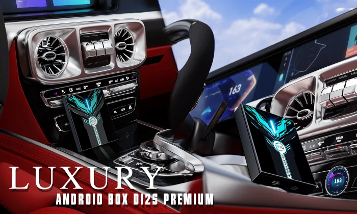 Android Box ô tô HTD D12S Premium