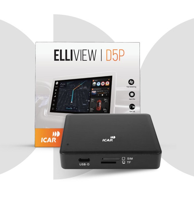 Android box ô tô ICAR Elliview D5 dành cho BMW
