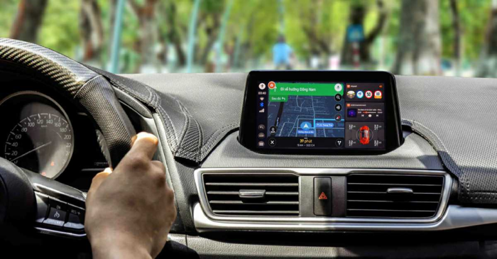 Android box ô tô ICAR Elliview D5 Premium hỗ trợ chỉ đường thông minh