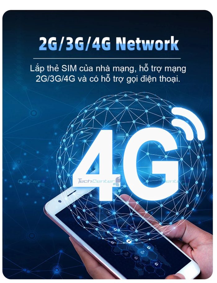 Tích hợp $G Carlinkit TBOX AMBIENT LED 8GB QC-6225 