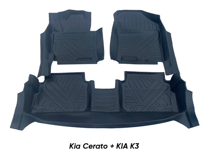 Thảm lót sàn ô tô TPE xe Kia Cerato + Kia K3